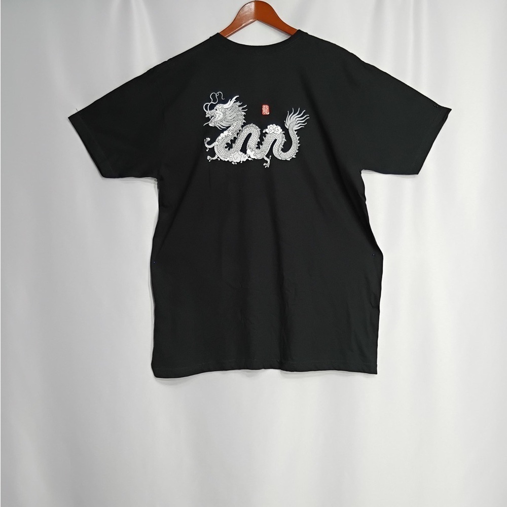 Men's Black Dragon Graphic Tee